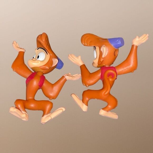 Walt Disney World 50th Anniversary McDonald's Happy Meal Toy Abu 2.5” Figure B18 - Picture 2 of 2
